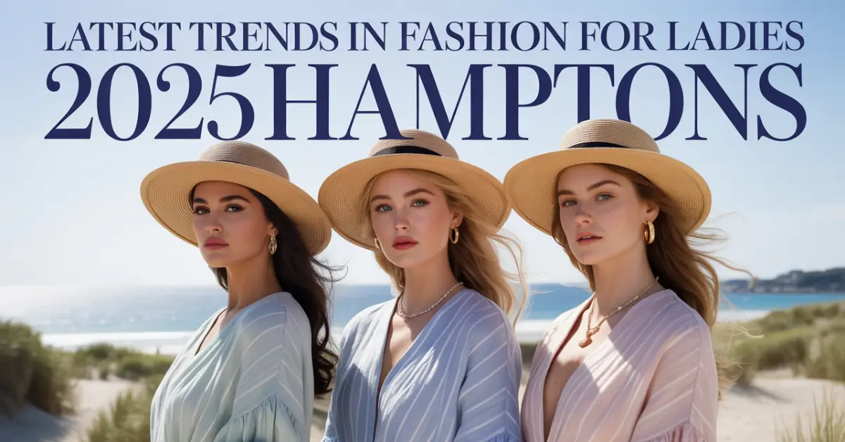 Latest Trends in Fashion for Ladies 2025 Hamptons