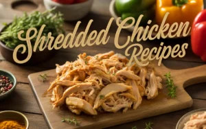 Shredded chicken recipes
