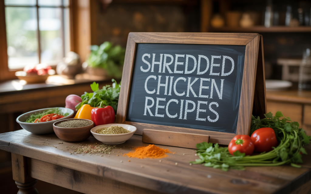 Ingredients for Shredded Chicken