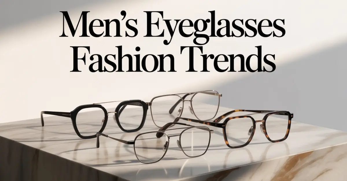 mens eyeglasses fashion trends