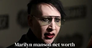 marilyn manson net worth