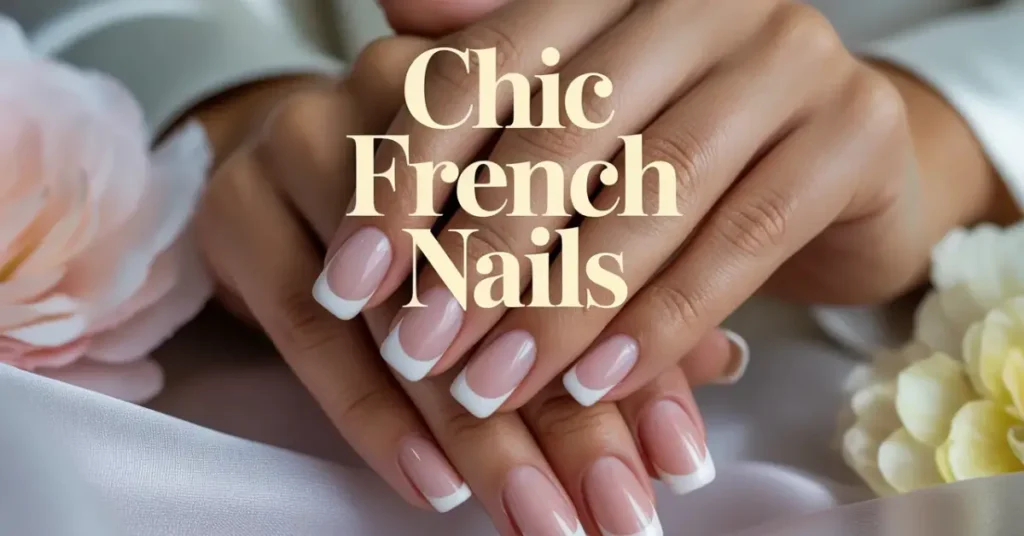 Chic French nail