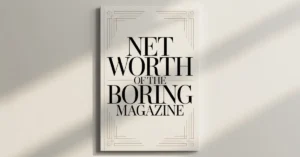 net worth of the boring magazine