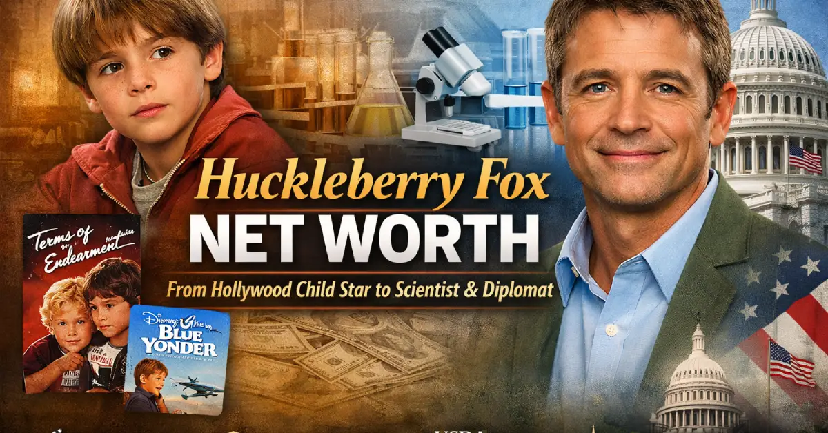 huckleberry fox net worth